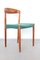 Dining Chairs in Teak by Knud Andersen for JCA Jensen, 1960s, Set of 4 7