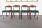Chaises de Salle à Manger en Teck par Knud Andersen pour JCA Jensen, 1960s, Set de 4 1