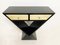 Table Console Triangulaire Vintage, Italie, 1970 5