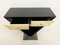Table Console Triangulaire Vintage, Italie, 1970 4