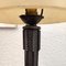 Art Deco Ginkgo Leaves Table Lamp in Wrought Iron by Edgar-William Brandt 6