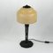 Art Deco Ginkgo Leaves Table Lamp in Wrought Iron by Edgar-William Brandt 11