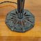 Art Deco Ginkgo Leaves Table Lamp in Wrought Iron by Edgar-William Brandt 7