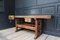 Vintage Workbench in Beech and Oak, Image 4