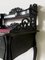 Victorian Black and Red Desk 8