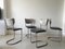 Mid-Century Model 2011 Chairs by De Wit Brothersor for De Wit Schiedam, Set of 10 6