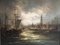 Johannes Bevort, Harbor Scene, 20th Century, Oil on Canvas, Image 2