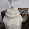 Lampes de Bureau Mid-Century en Terracotta Vernie Ivoire, Italie, 1970s, Set de 2 14