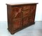 Vintage Sideboard in Solid Wood with Copper Suns, Mexico 3
