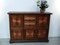 Vintage Sideboard in Solid Wood with Copper Suns, Mexico 2