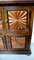 Vintage Sideboard in Solid Wood with Copper Suns, Mexico 5