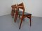 Teak Model 310 Dining Chairs by Erik Buch for Chr. Christensen, 1960s, Set of 4 10