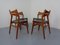 Teak Model 310 Dining Chairs by Erik Buch for Chr. Christensen, 1960s, Set of 4 4