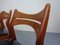 Teak Model 310 Dining Chairs by Erik Buch for Chr. Christensen, 1960s, Set of 4 17