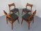 Teak Model 310 Dining Chairs by Erik Buch for Chr. Christensen, 1960s, Set of 4 1