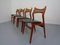 Teak Model 310 Dining Chairs by Erik Buch for Chr. Christensen, 1960s, Set of 4 6