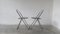 Mid-Century Plia Folding Chair by Giancarlo Piretti for Castelli / Anonima Castelli, Set of 2 2