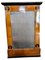 Antique Marquetry Biedermeier Mirror with Miniatures, Image 1