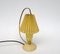 Beige Shrinkpack Tischlampe, 1950er 1