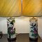 Vintage chinesische Familien-Rosen-Tischlampen aus Porzellan mit Vogel- und Blumendekoration, 2er Set 11