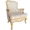 French Louis XV Berguere with a Floral Provencal Fabric 4