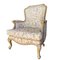 French Louis XV Berguere with a Floral Provencal Fabric, Image 2