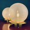 Lámparas de mesa Swirl de cristal de Murano de F.Fabbian, Italy, años 70. Juego de 2, Imagen 8