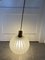 Mid-Century Golf Ball-Shaped Glass Pendant Lamp, 1960s 12