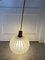 Mid-Century Golf Ball-Shaped Glass Pendant Lamp, 1960s, Image 12