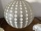 Mid-Century Golf Ball-Shaped Glass Pendant Lamp, 1960s 21
