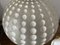 Mid-Century Golf Ball-Shaped Glass Pendant Lamp, 1960s, Image 22