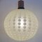 Mid-Century Golf Ball-Shaped Glass Pendant Lamp, 1960s 9