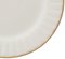 Assiettes en Osier Blanc et Doré de Este Ceramiche, Set de 6 2