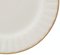 White and Gold Wicker Plates from Este Ceramiche, Set of 6 2