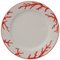 Coral Dinner Plates from Este Ceramiche, Set of 6 1