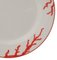Coral Dinner Plates from Este Ceramiche, Set of 6 2
