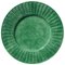 Sea Green Wicker Plates from Este Ceramiche, Set of 6 1
