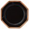 Assiettes Noires avec Bambou de Este Ceramiche, Set de 6 1