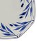 Blue Erbe Palustri Plates from Este Ceramiche, Set of 6 2