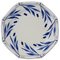 Blue Erbe Palustri Plates from Este Ceramiche, Set of 6 1