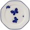 Blue Butterflies Dinner Plates from Este Ceramiche, Set of 6 1