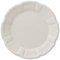 White Dinner a Coste Plates from Este Ceramiche, Set of 6 1