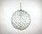 Modern Spherical Textured Glass Chandelier with Brass Fittings 1