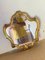 Espejo de principios del siglo XX tallado con pan de oro, Imagen 2