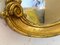 Espejo de principios del siglo XX tallado con pan de oro, Imagen 7
