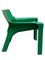 Green Vicario Lounge Chair by Vico Magiustreti for Artemide, Italy, 1970s 3