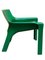 Green Vicario Lounge Chair by Vico Magiustreti for Artemide, Italy, 1970s, Image 3