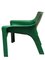 Green Vicario Lounge Chair by Vico Magiustreti for Artemide, Italy, 1970s 5