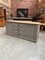 Vintage Patinated Gray Shop Counter 9