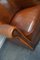 Vintage Dutch Cognac Leather Club Chairs, Set of 2, Image 4